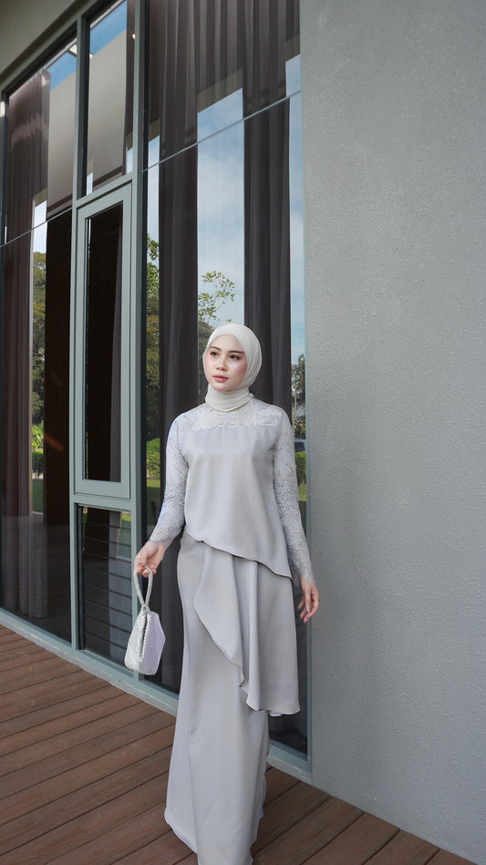 Bellé Dress | Grey