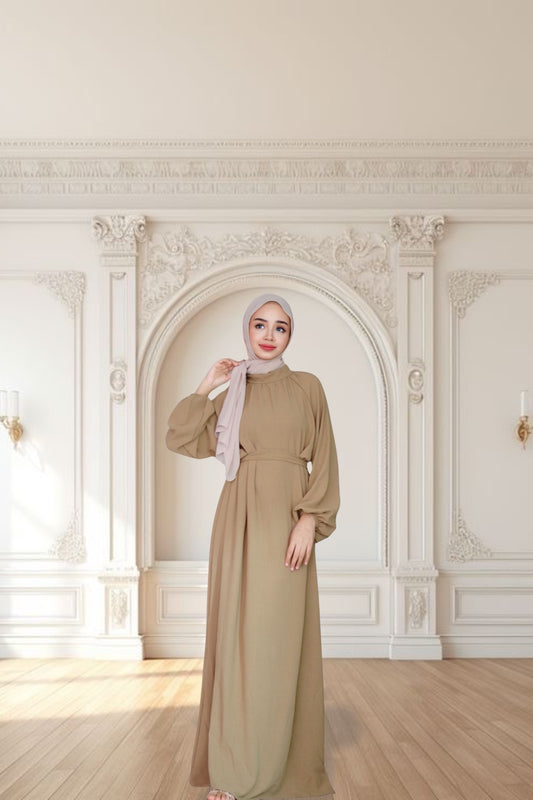 Clara Abaya | Khaki