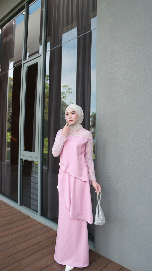 Bellé Dress | Baby Pink