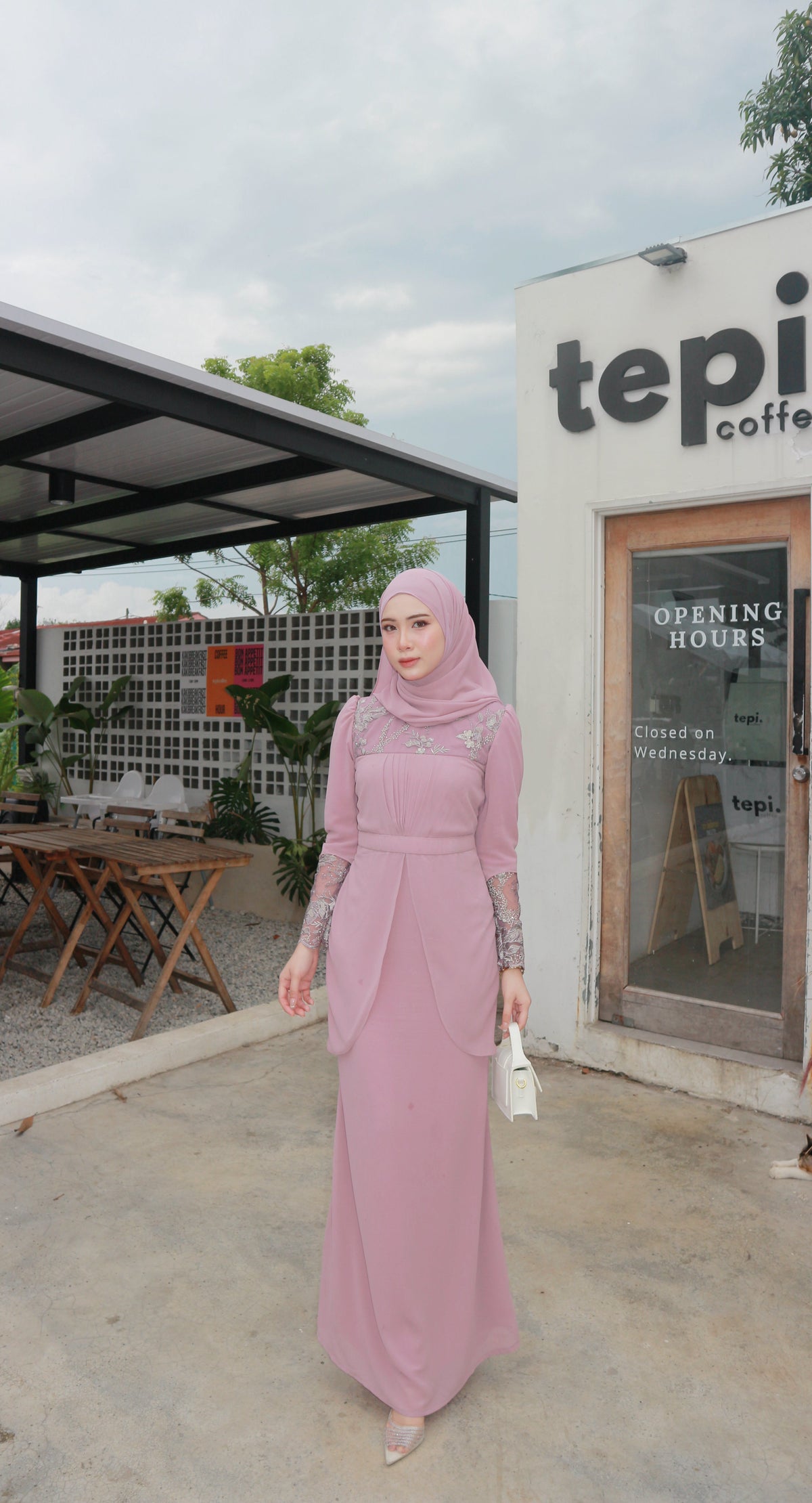 Violet Dress | Dusty Lilac