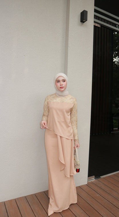 Bellé Dress | Nude