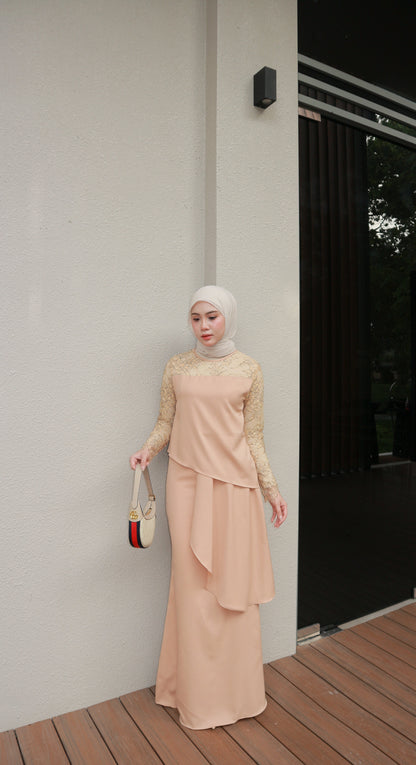 Bellé Dress | Nude