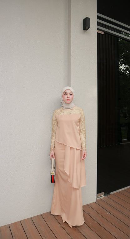 Bellé Dress | Nude