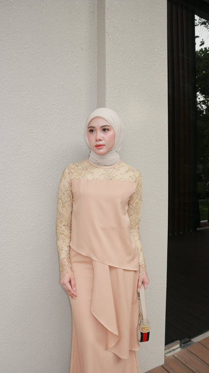 Bellé Dress | Nude