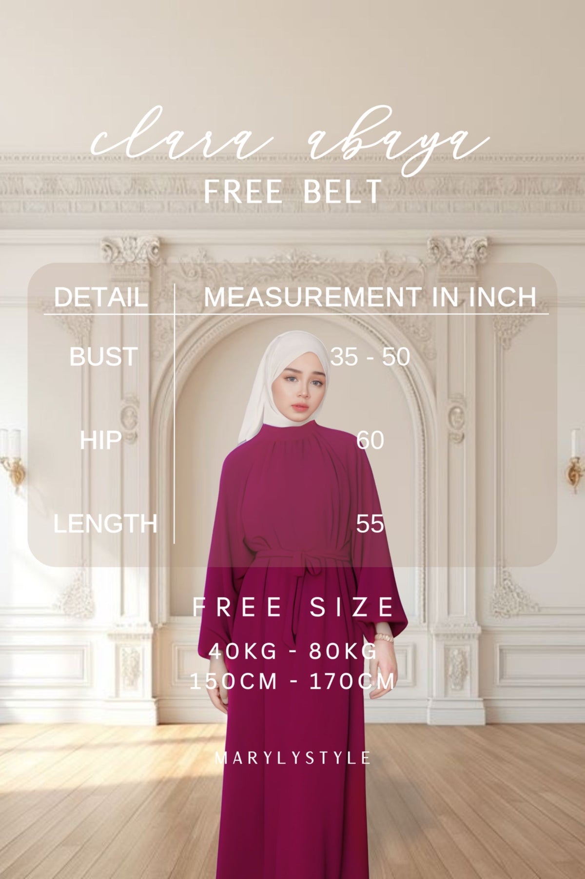 Clara Abaya | Brown