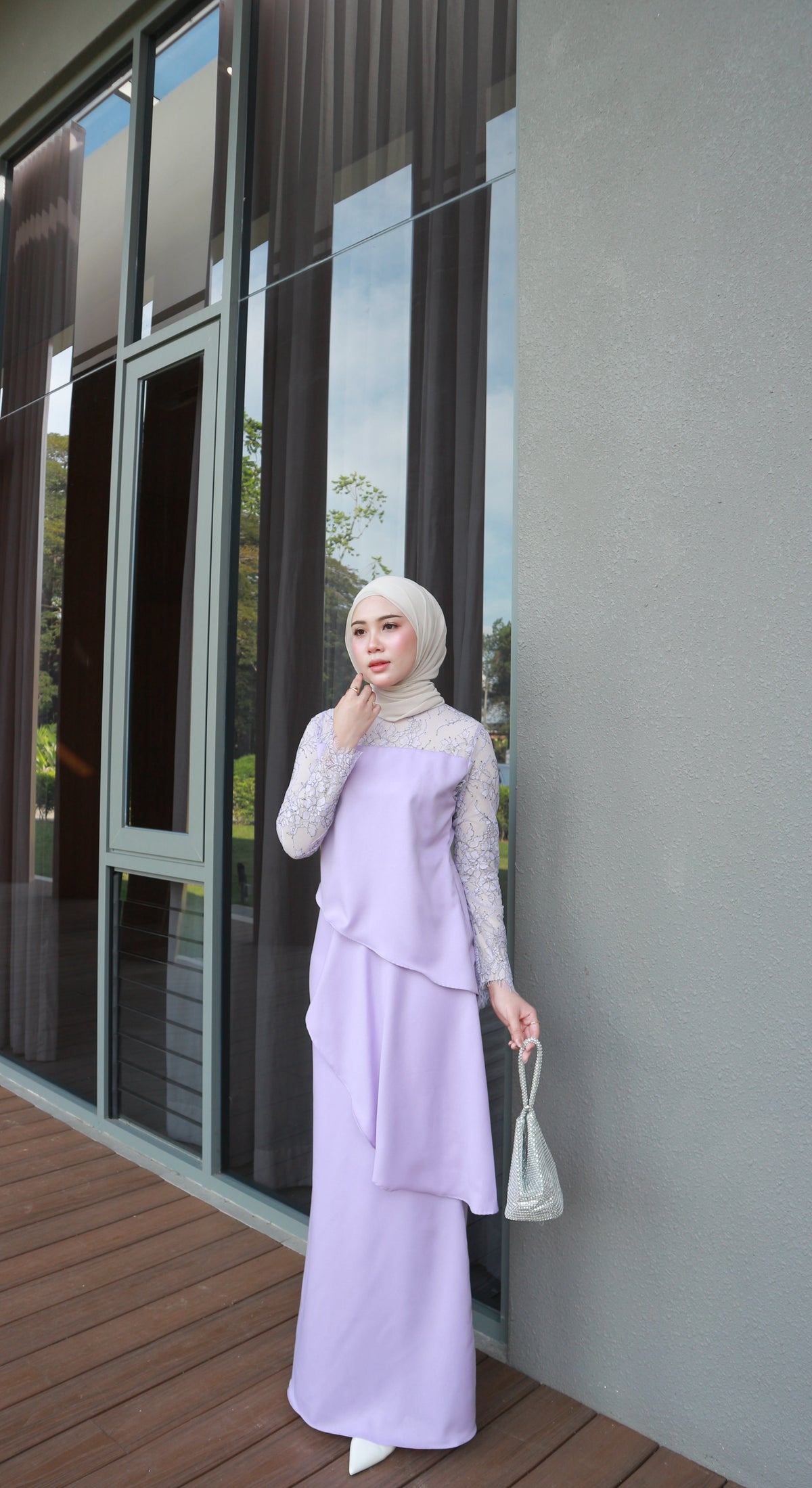 Bellé Dress | Purple