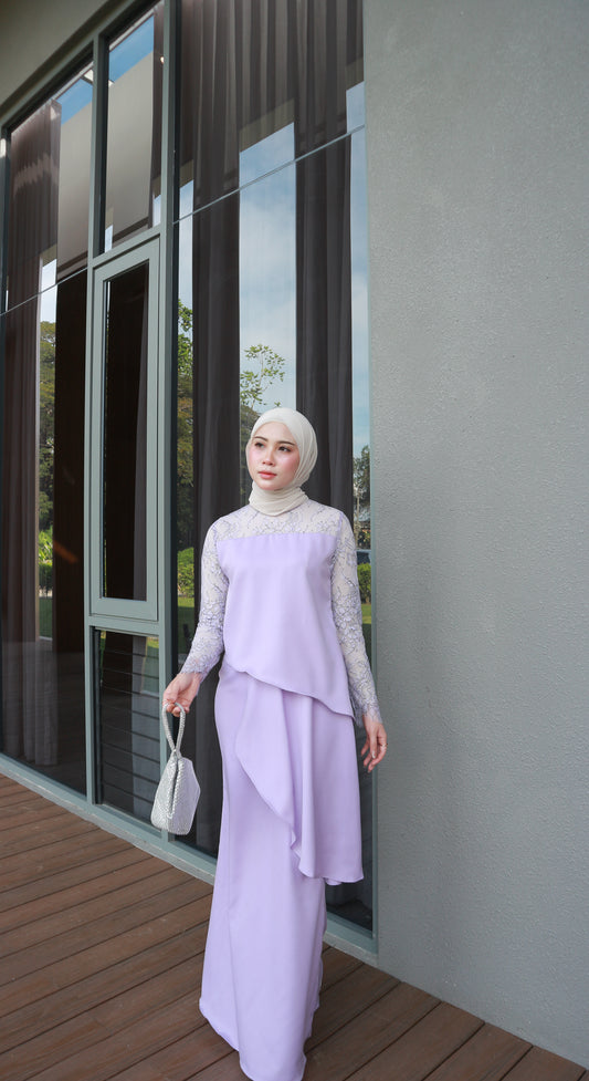 Bellé Dress | Purple
