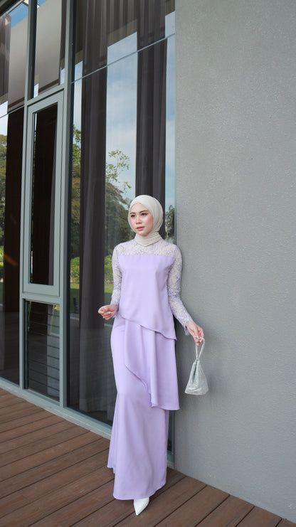 Bellé Dress | Purple