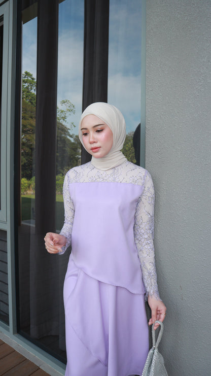 Bellé Dress | Purple