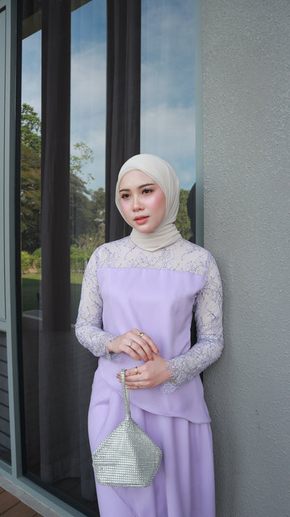 Bellé Dress | Purple