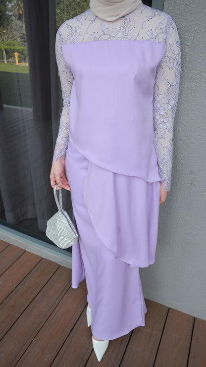 Bellé Dress | Purple