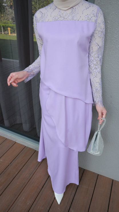 Bellé Dress | Purple