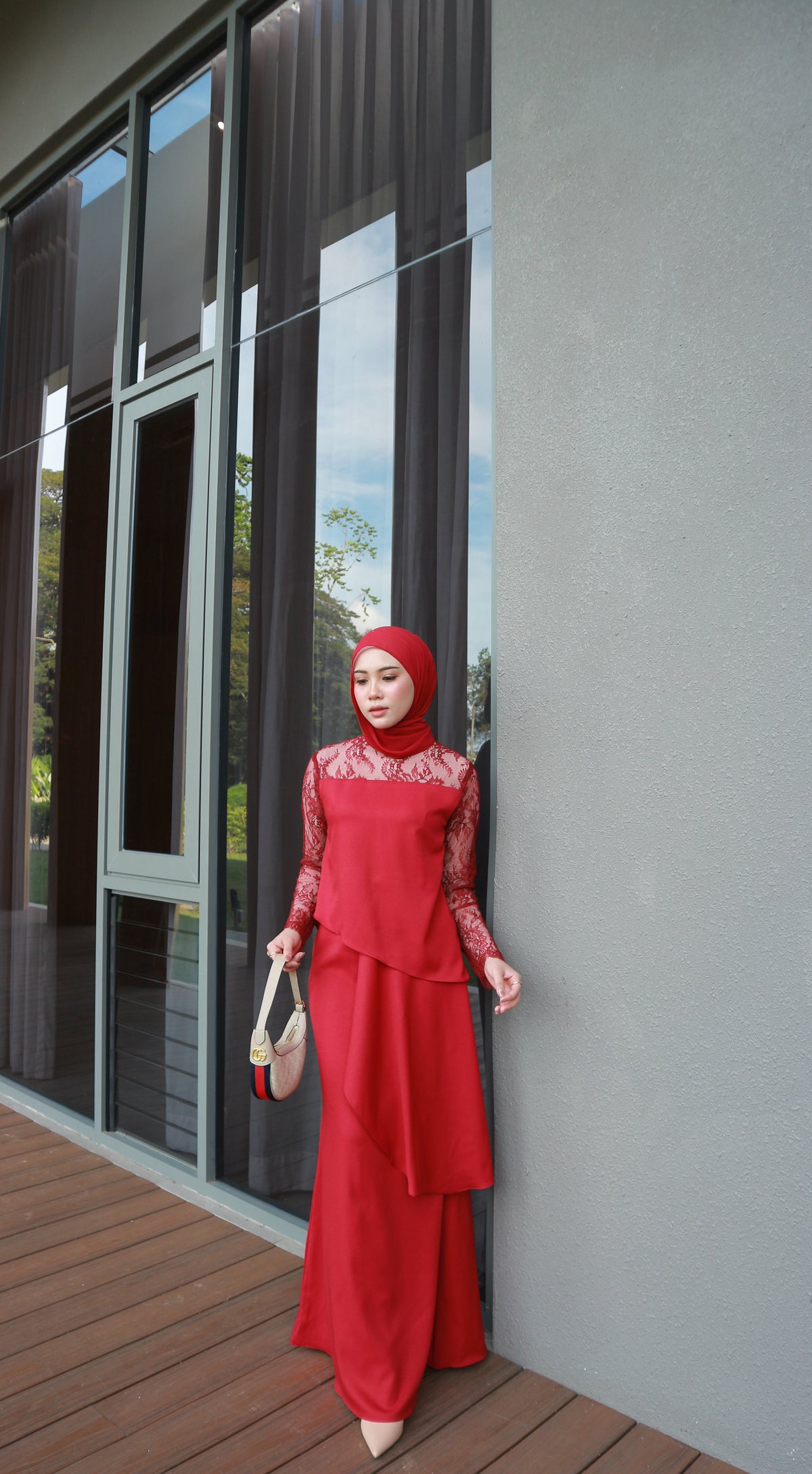 Bellé Dress | Red