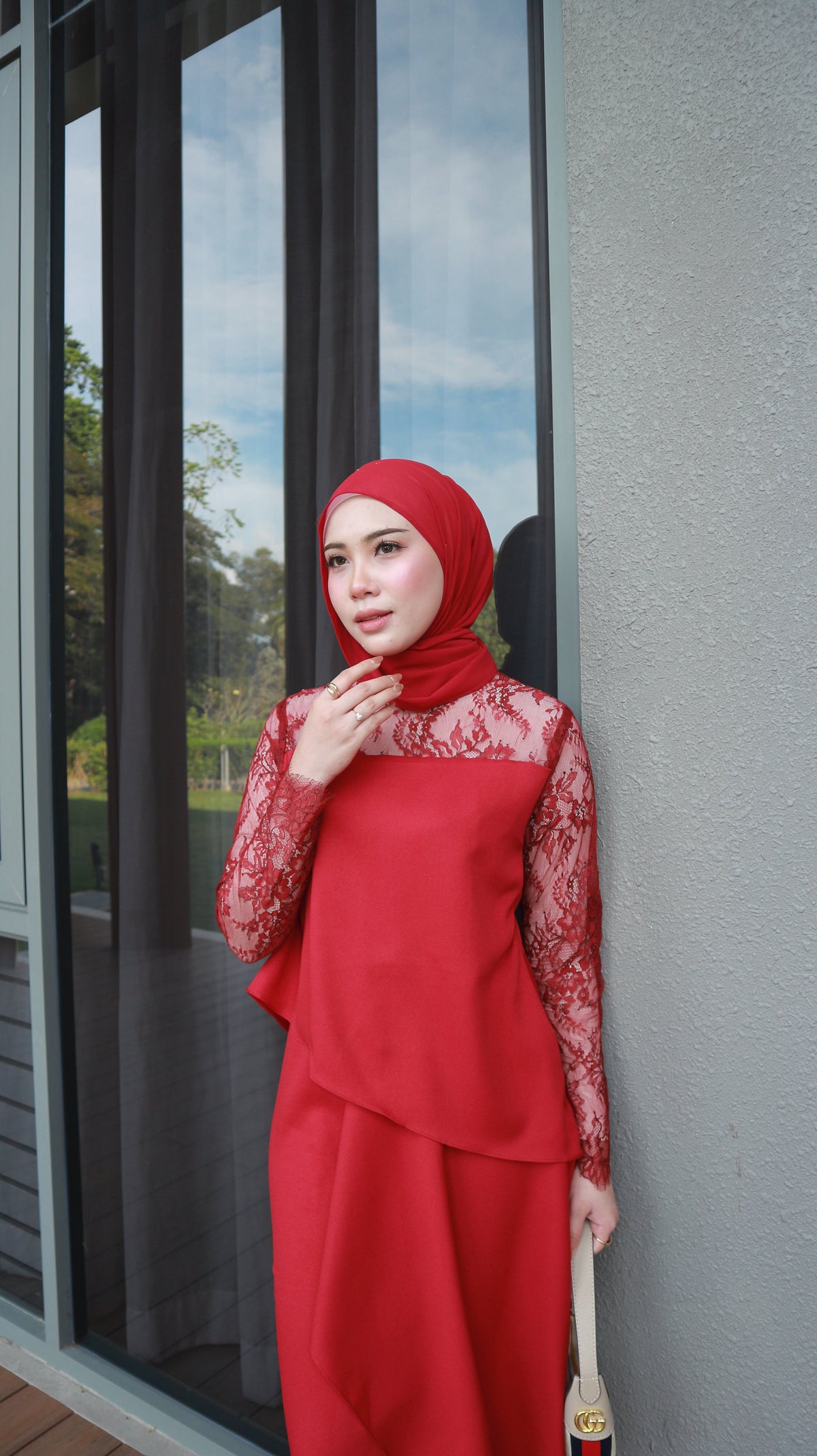 Bellé Dress | Red