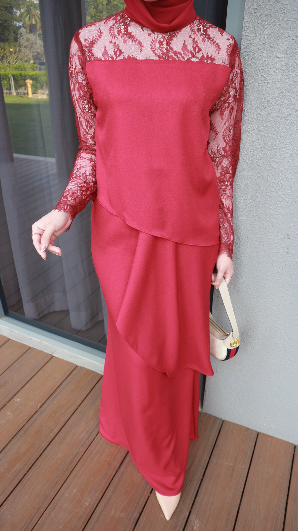 Bellé Dress | Red