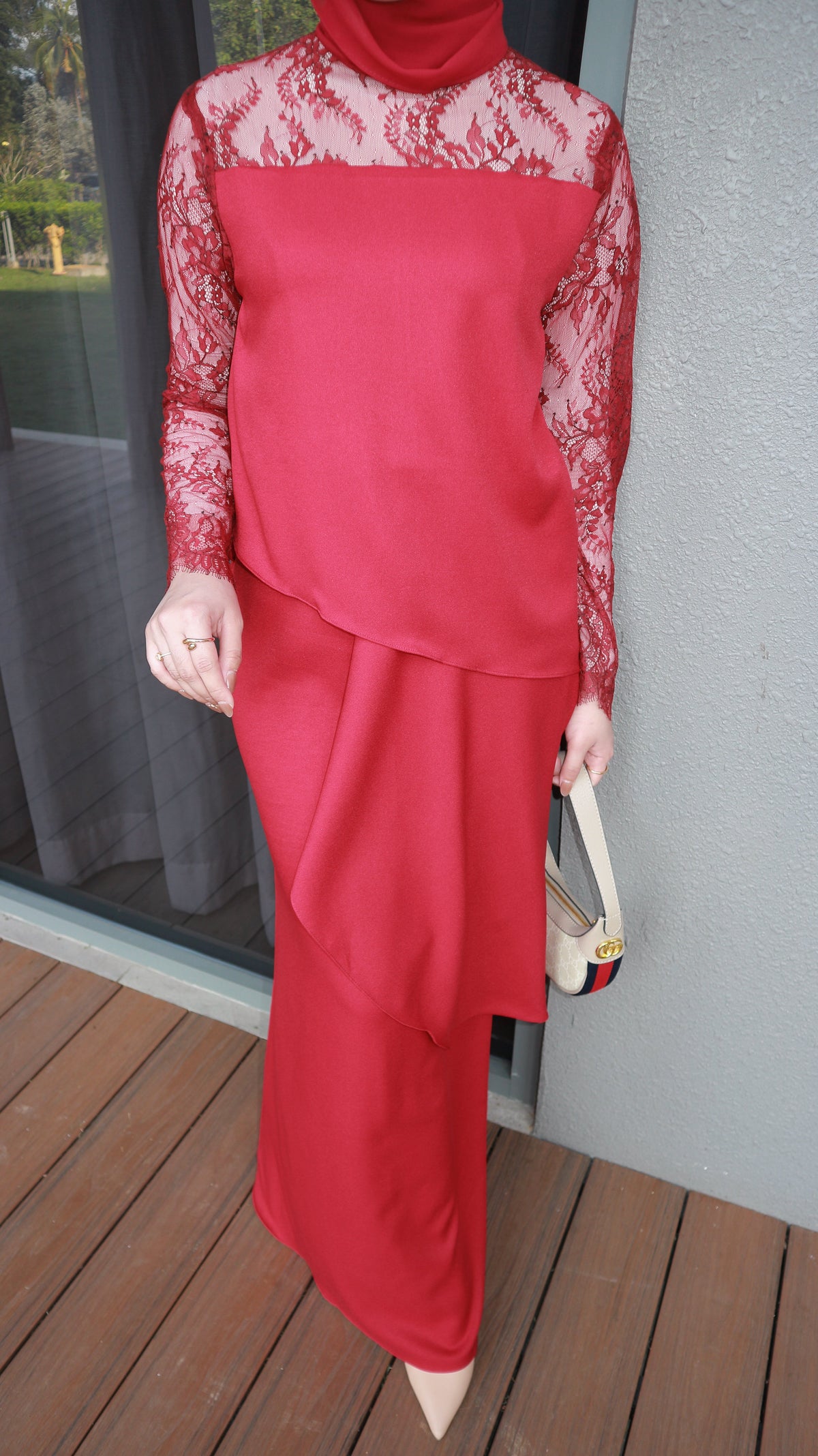 Bellé Dress | Red