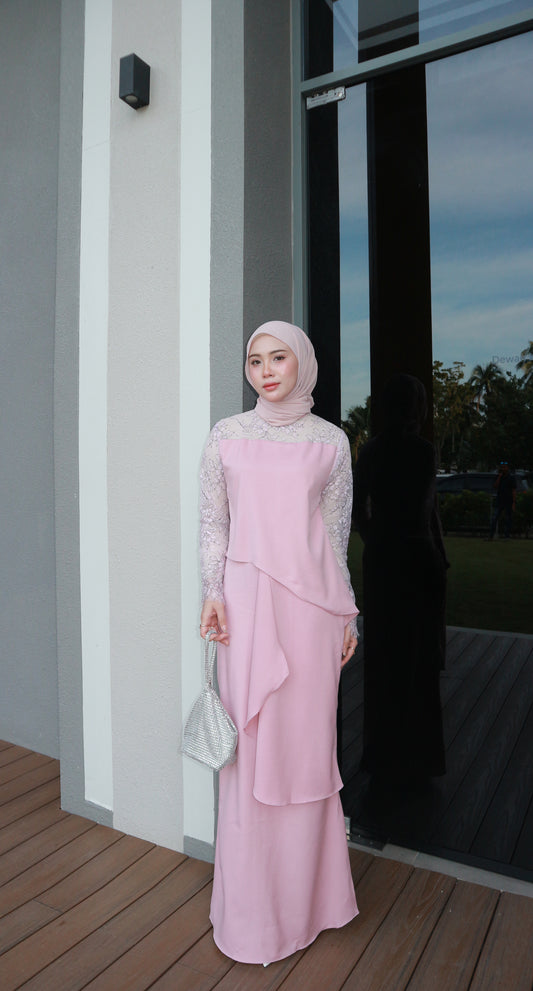 Bellé Dress | Baby Pink