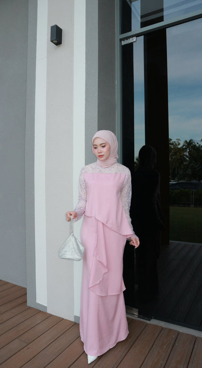 Bellé Dress | Baby Pink