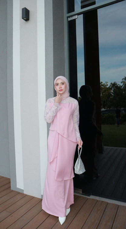 Bellé Dress | Baby Pink