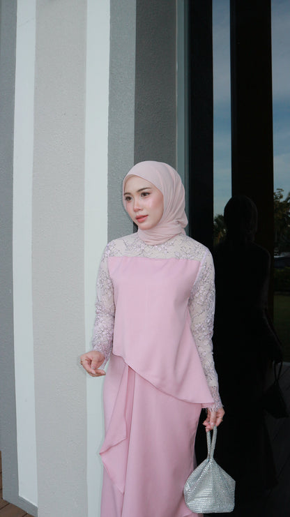Bellé Dress | Baby Pink