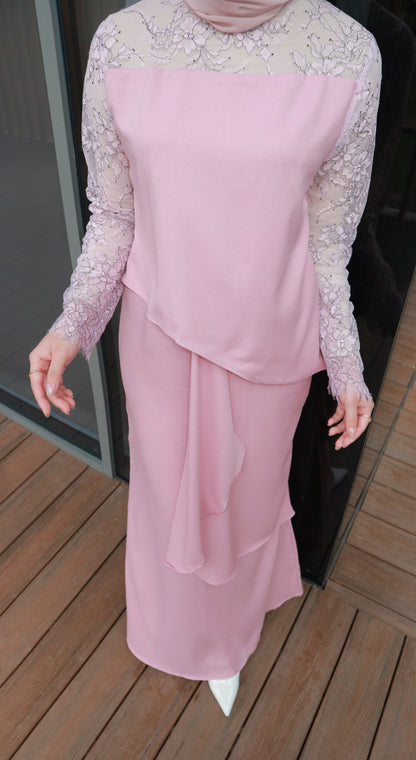 Bellé Dress | Baby Pink