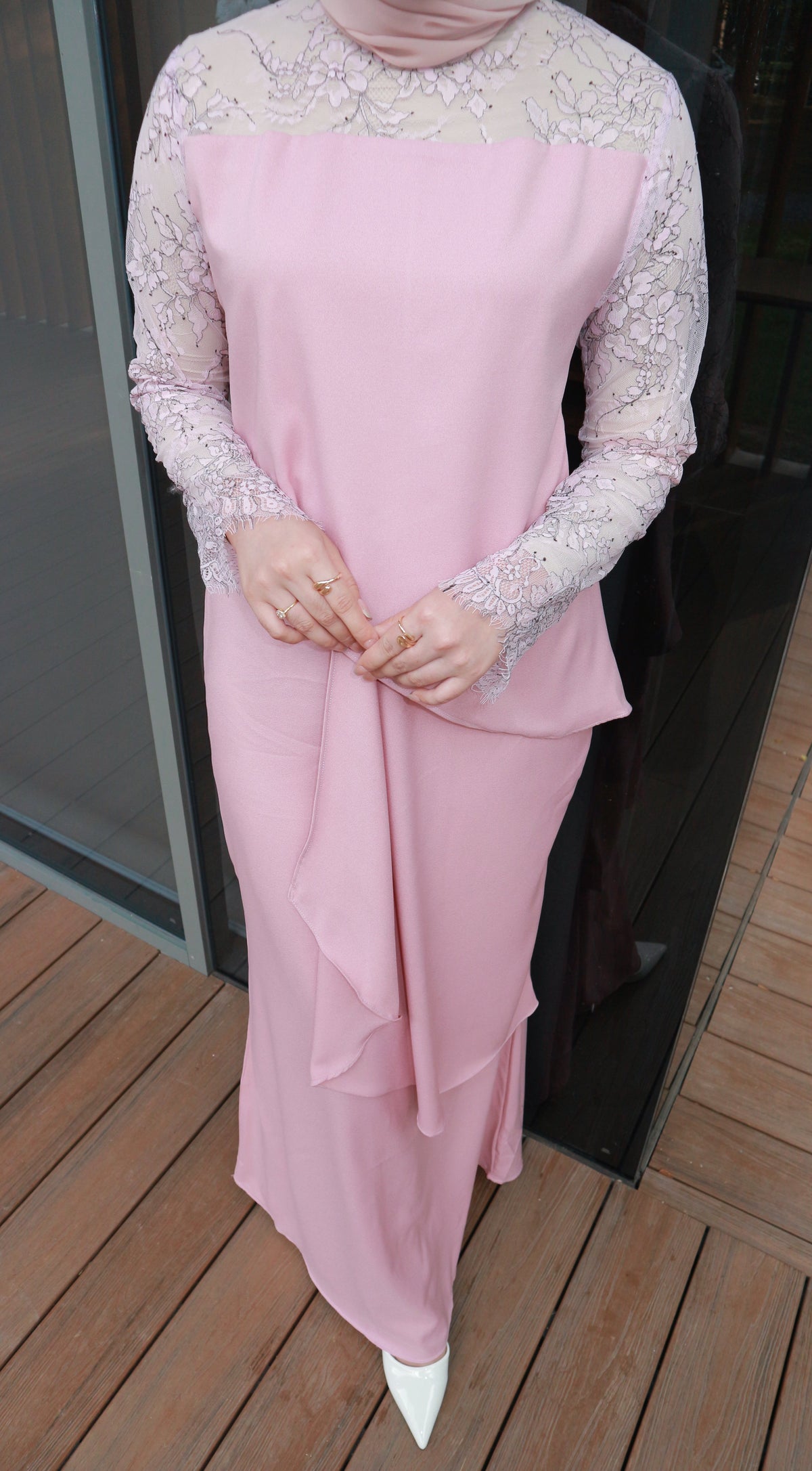 Bellé Dress | Baby Pink