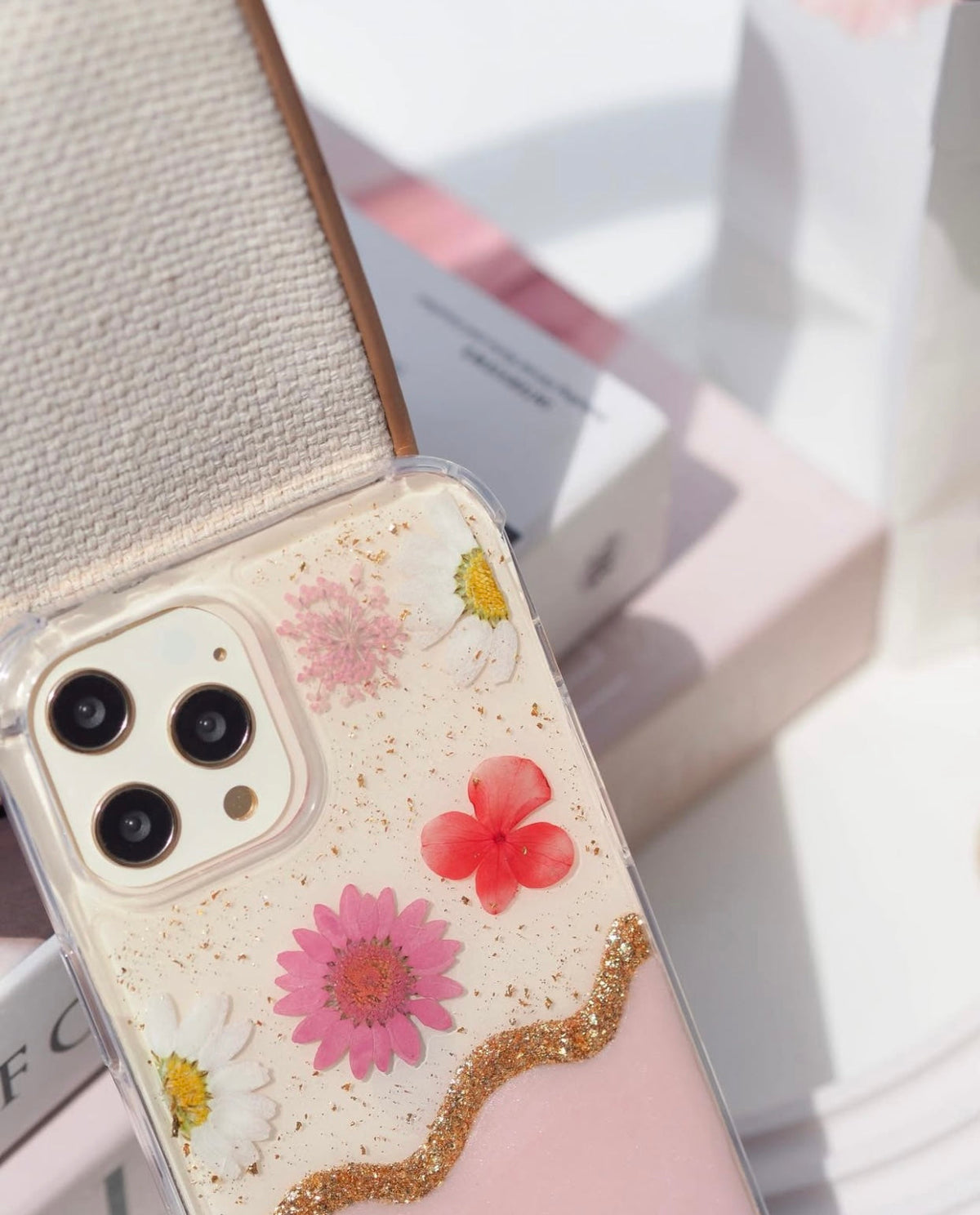 Serene Sand Rose Case