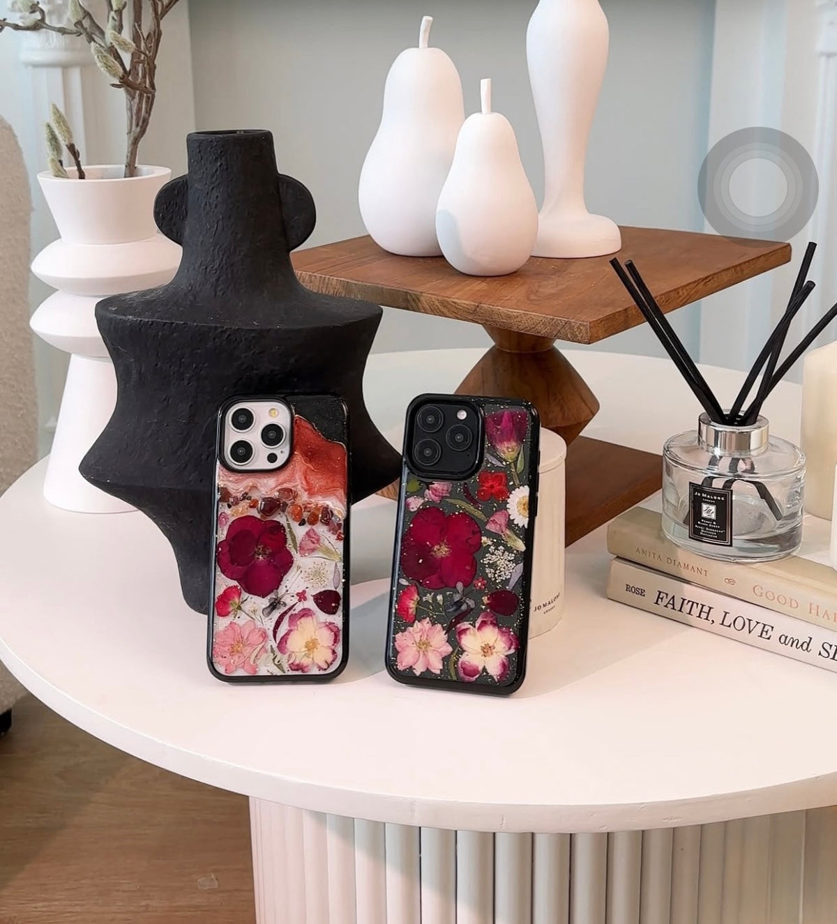 Ethereal Bloom Red Case