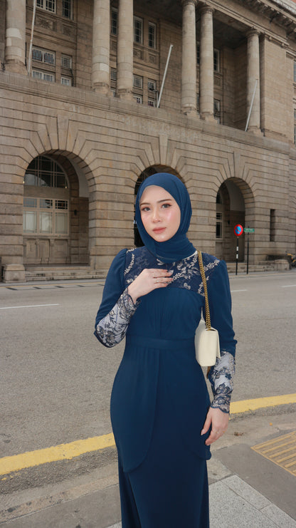 Violet Dress | Navy Blue