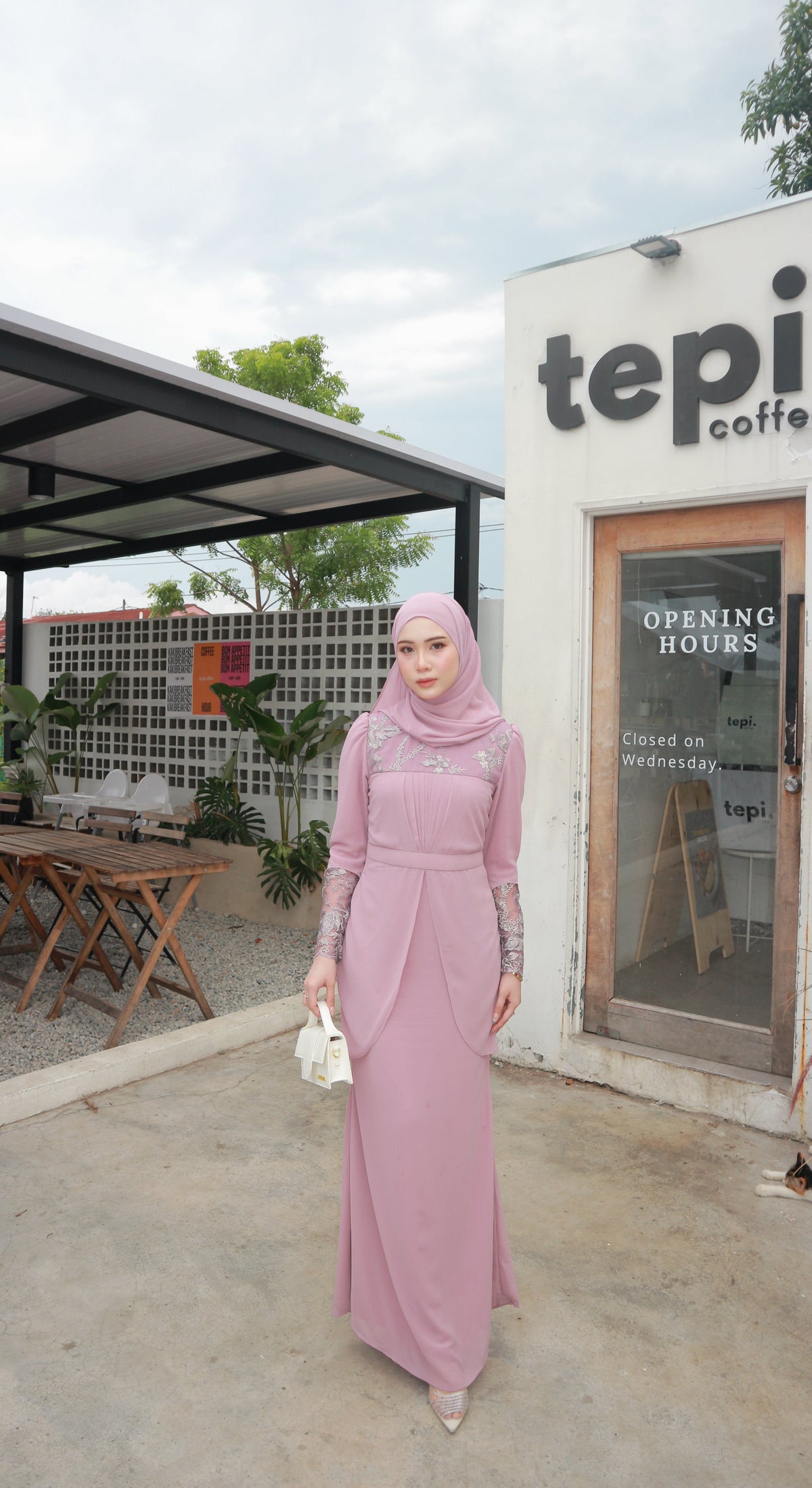 Violet Dress | Dusty Lilac